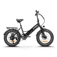 SAMEBIKE LOTDM200 II električni bicikl 20" 750W 13Ah, crni